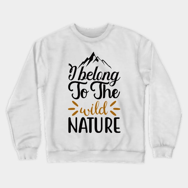 Mountain Crewneck Sweatshirt by Usea Studio